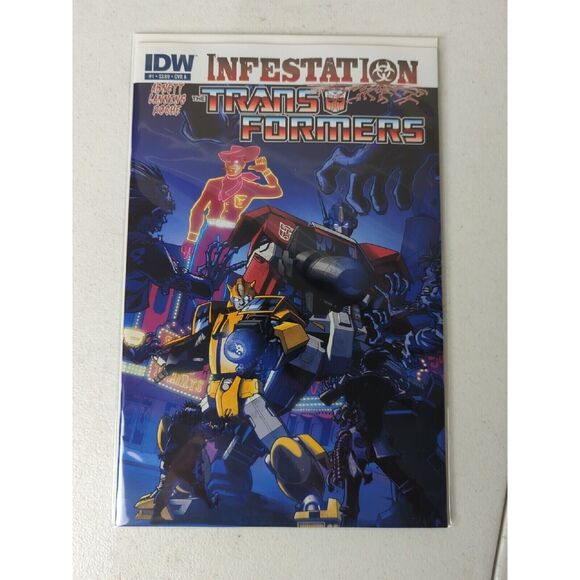 Transformers: Infestation #1-2 VF/NM A Covers + 2B + 1:10 Variant - IDW Comics - Picture 4 of 5
